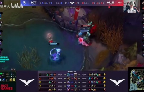 LCK无弱旅啊！记得看KT21-10虐昏HLE：抽陀螺的变成陀螺了