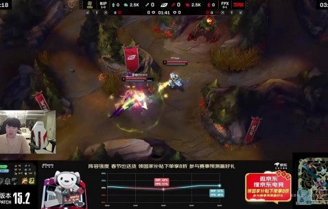 姿态看Leave女枪波波完美大招战胜FPX：这么来劲啊！